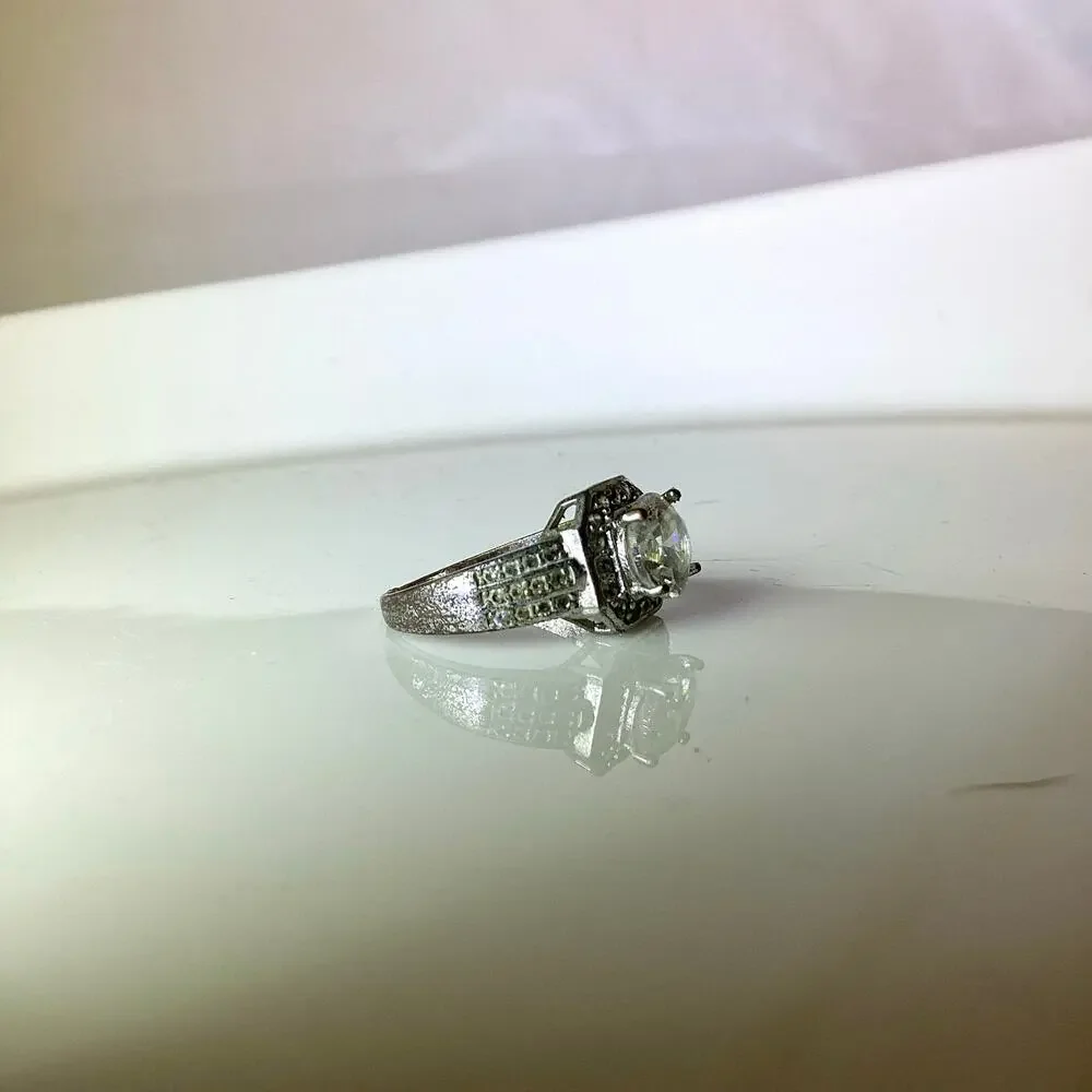 Crystal Statement Ring
